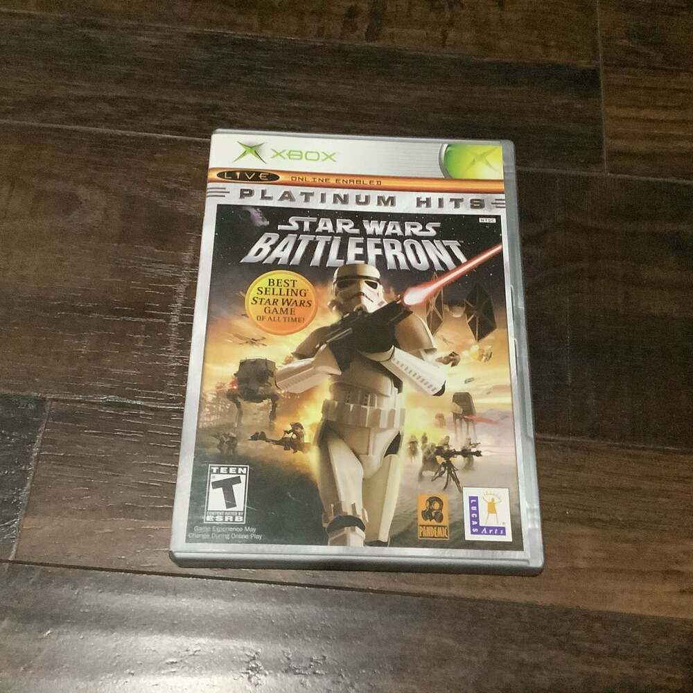 Star Wars Battlefront Platinum Hits original Microsoft Xbox